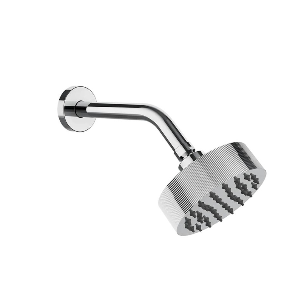Wall-mounted anti-limescale showerhead. RIGATO
