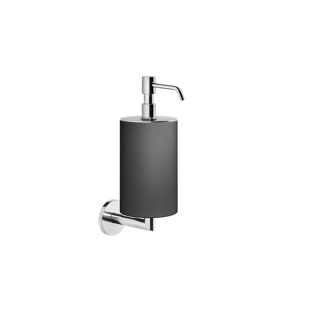 Wall-mounted black dispenser