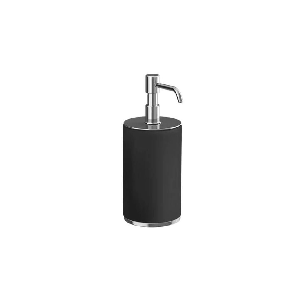 Standing soap dispenser holder, black