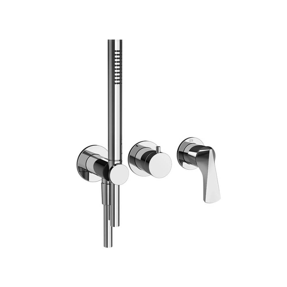 TRIM PARTS ONLY Wall-mounted bath mixer control