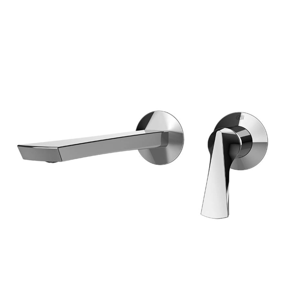 TRIM PARTS ONLY Wall-mounted washbasin mixer trim