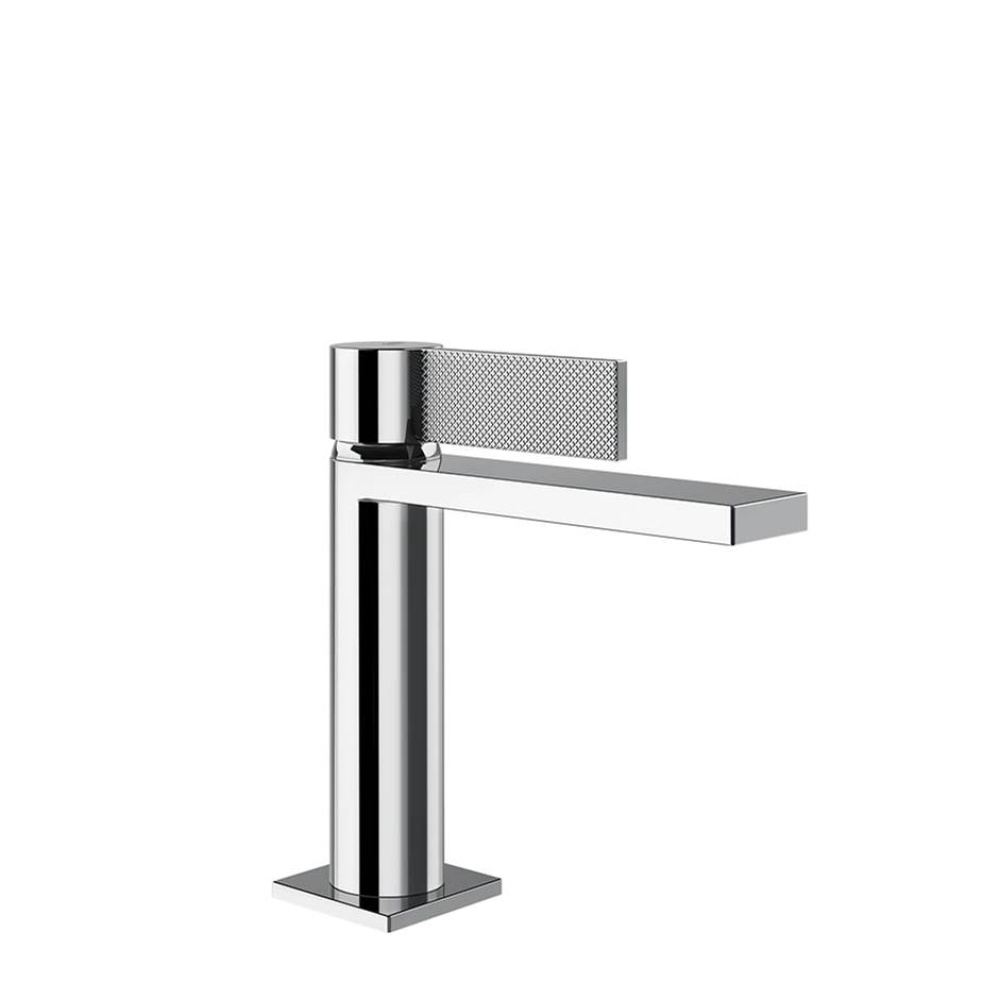 Single lever washbasin mixer with Stop&Go assembly. DIAMANTATO