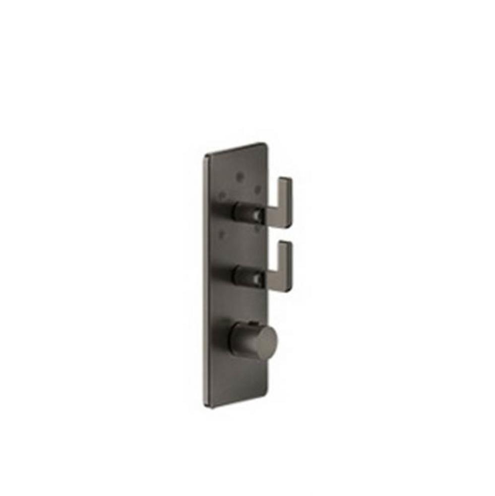 Trim Parts Only External Parts For 5-Way Thermostatic Diverter With Volume Control - L Handles