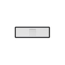 Gessi 02766-031 - Push-botton plate with RAINFALL symbol. For Linear & Shelf Hi-Fi.