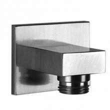 Gessi 26669-426 - Wall Elbow With Backplate, 1/2'' Connections