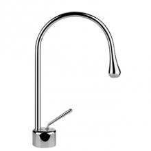 Gessi 35201-031 - Single lever washbasin mixer without pop-up assembly