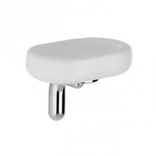 Gessi 38001-279 - Wall-Mounted Soap Dish - White Gres