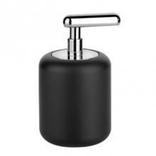 Gessi 38038-279 - Freestanding Ceramic Liquid Soap Dispenser - Black Gres