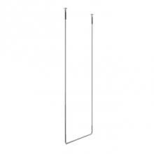 Gessi 38143-279 - Ceiling Mounted Towel Bar, 2’ 3/16'' Wide X 5’ 3'' Long, Mounting Bracket