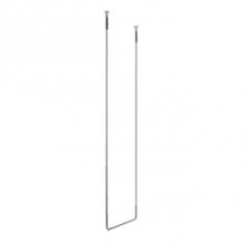 Gessi 38144-279 - Ceiling Mounted Towel Bar, 1’ 6-1/4'' Wide X 5’ 3'' Long, Mounting Bracket