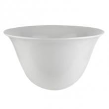 Gessi 39133-519 - Counter washbasin in White Gres without overflow waste