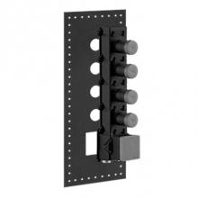 Gessi 39699-031 - In-wall thermostatic rough valve with 4 volume controls