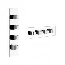 Gessi 39774-031 - Trim Parts Only External Parts For Thermostatic With 3 Volume