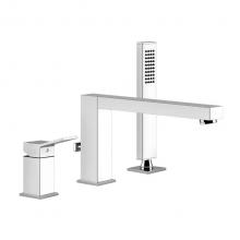 Gessi 53037-031 - Three-hole roman tub set
