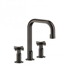 Gessi 58113-031 - Widespread washbasin mixer with pop-up assembly