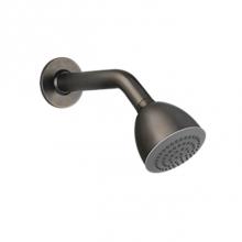 Gessi 58180-426 - Wall-Mounted Adjustable Shower Head With Arm, 1/2'' Connections, Projection From Wall 10