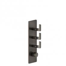 Gessi 58206-031 - TRIM PARTS ONLY External parts for thermostatic with 3 volume controls