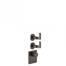 Gessi 58214-426 - Trim Parts Only External Parts For Thermostatic With 2 Volume Controls