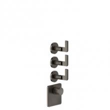 Gessi 58216-031 - TRIM PARTS ONLY External parts for thermostatic with 3 volume controls