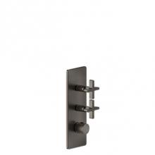 Gessi 58224-426 - Trim Parts Only External Parts For Thermostatic With 2 Volume Controls
