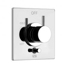 Gessi 59174-031 - TRIM PARTS ONLY External parts for Pressure balance with 2-way diverter