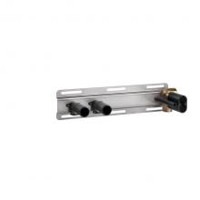 Gessi 63021-031 - In-wall thermostatic rough valve for shelf mixer for two simultaneous functions.