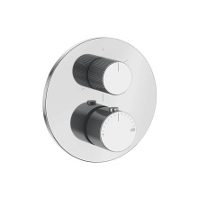 Gessi 63143#031 - TRIM PARTS ONLY External parts for 3-way diverterthermostatic and volume control RIGATO.