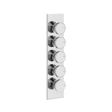 Gessi 66208#031 - TRIM PARTS ONLY External parts for thermostatic with 4 volume controls