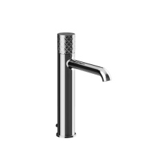 Gessi 70105#031 - Medium single lever washbasin mixer with pop-up assembly. INTRECCIO