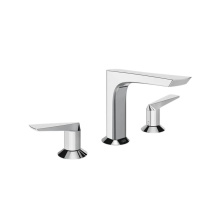 Gessi 72014#031 - Widespread washbasin mixer without pop-up assembly