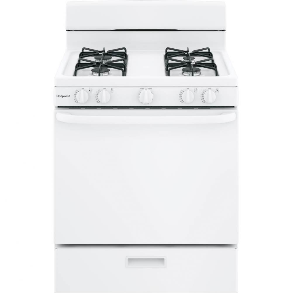 Hotpoint 30'' Free-Standing Gas Range