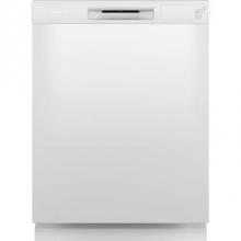 Hotpoint HDF310PGRWW - One Button Dishwasher with Plastic Interior