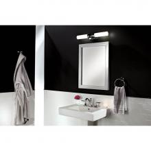 GlassCrafters DF-FM-2430-DE-BB - Deco 24'' x 30'' Decorative Framed Mirror in Brushed Bronze