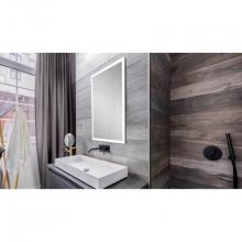 GlassCrafters GCCHE-IM-3636 - Frameless Illuminated Mirror with Defogger, 36'' x 36''