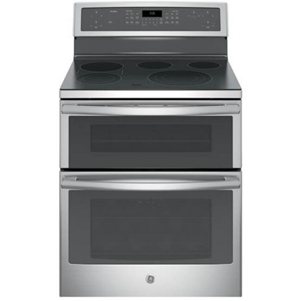 GE Profile 30'' Free-Standing Electric Double Oven Convection Range