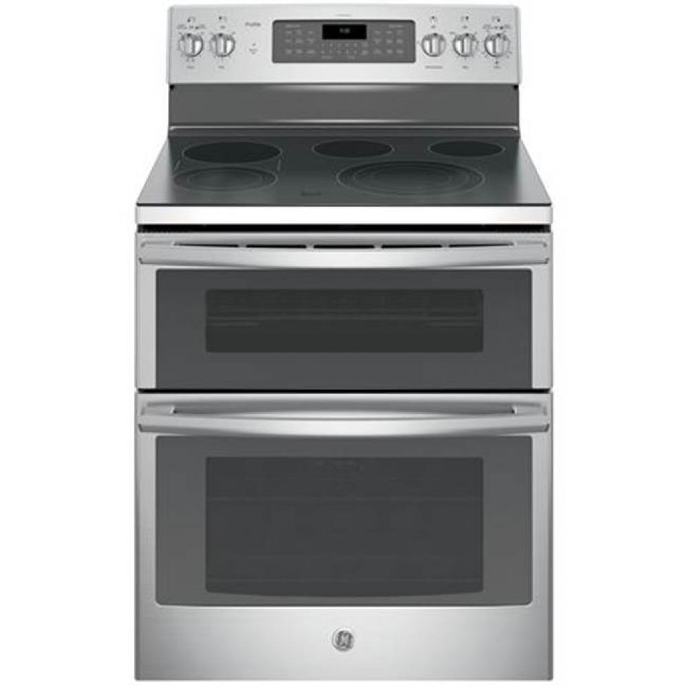 GE Profile 30'' Free-Standing Double Oven Convection Range