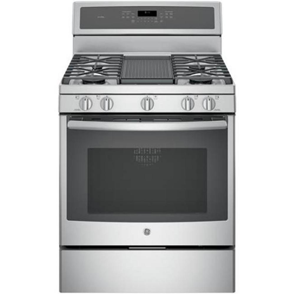 GE Profile 30'' Free-Standing Gas Convection Range