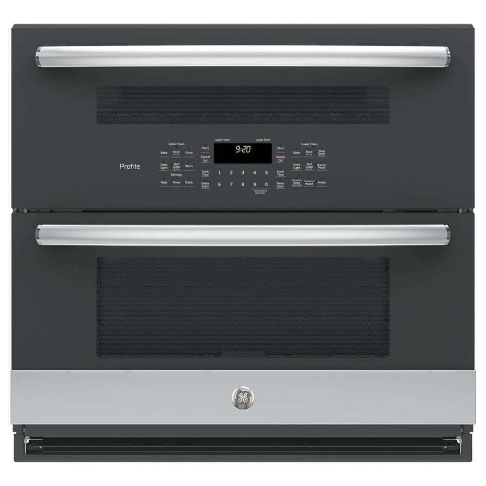 GE Profile 30'' Built-In Twin Flex Convection Wall Oven