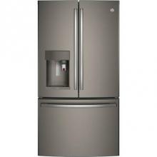 GE Profile Series PYE22PMKES - GE Profile? Series ENERGY STAR 22.2 Cu. Ft. Counter-Depth French-Door Refrigerator with Keurig