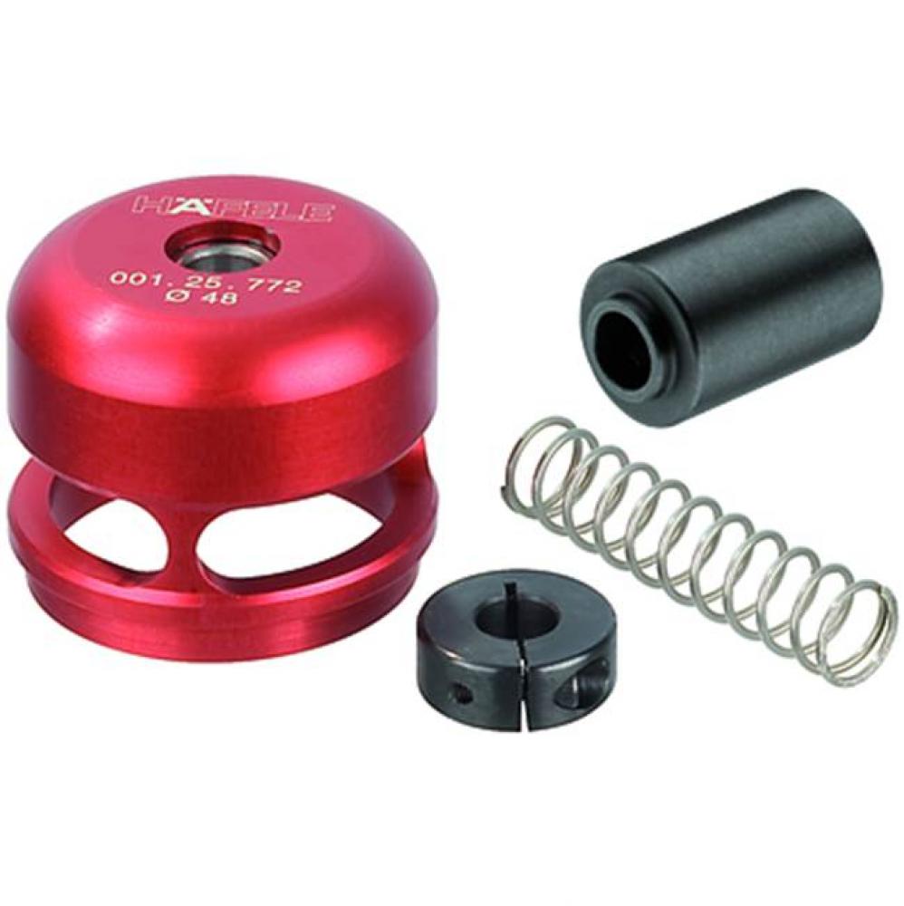 Red Jig Depth Gauge 48Mm Anod Alu