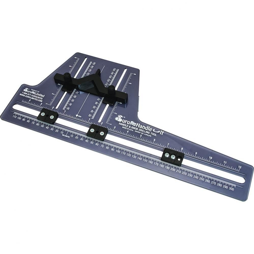 Euro-Handle-It Jig F/Pulls and Handles Bl