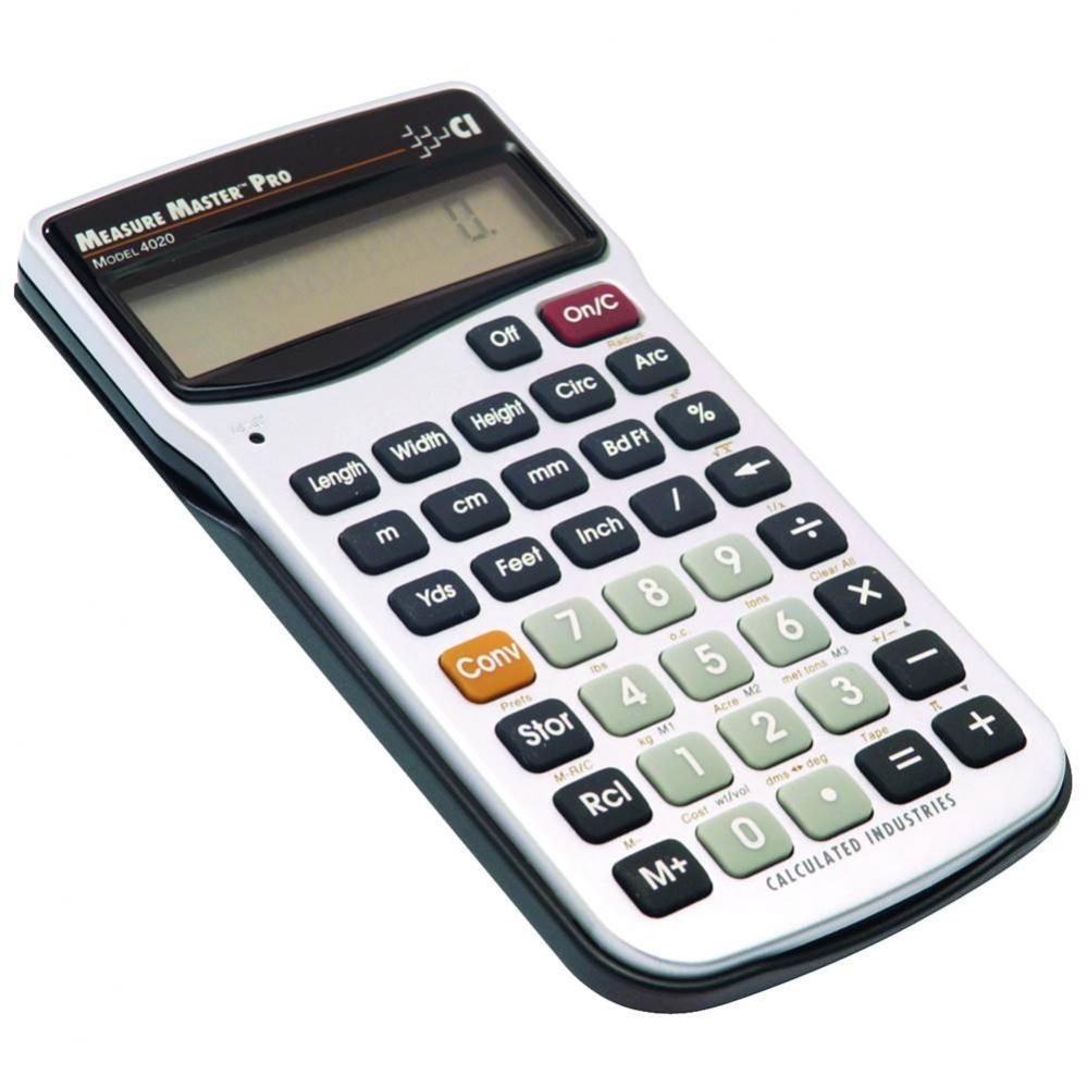 Calculator Measure Master Pro 4020