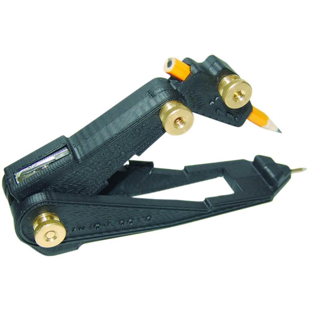 Accu Scribe Pro W/Pencil Sharpener Pl Bl