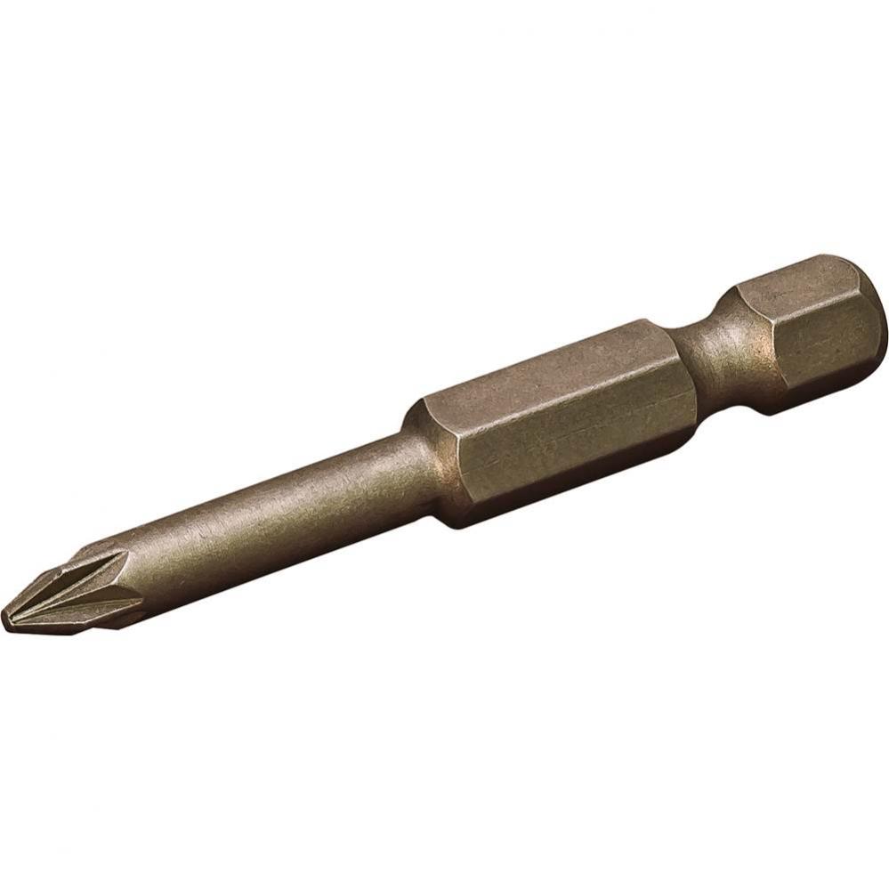 Driver Bit, Pozi Drive No.1, 2'' Length St
