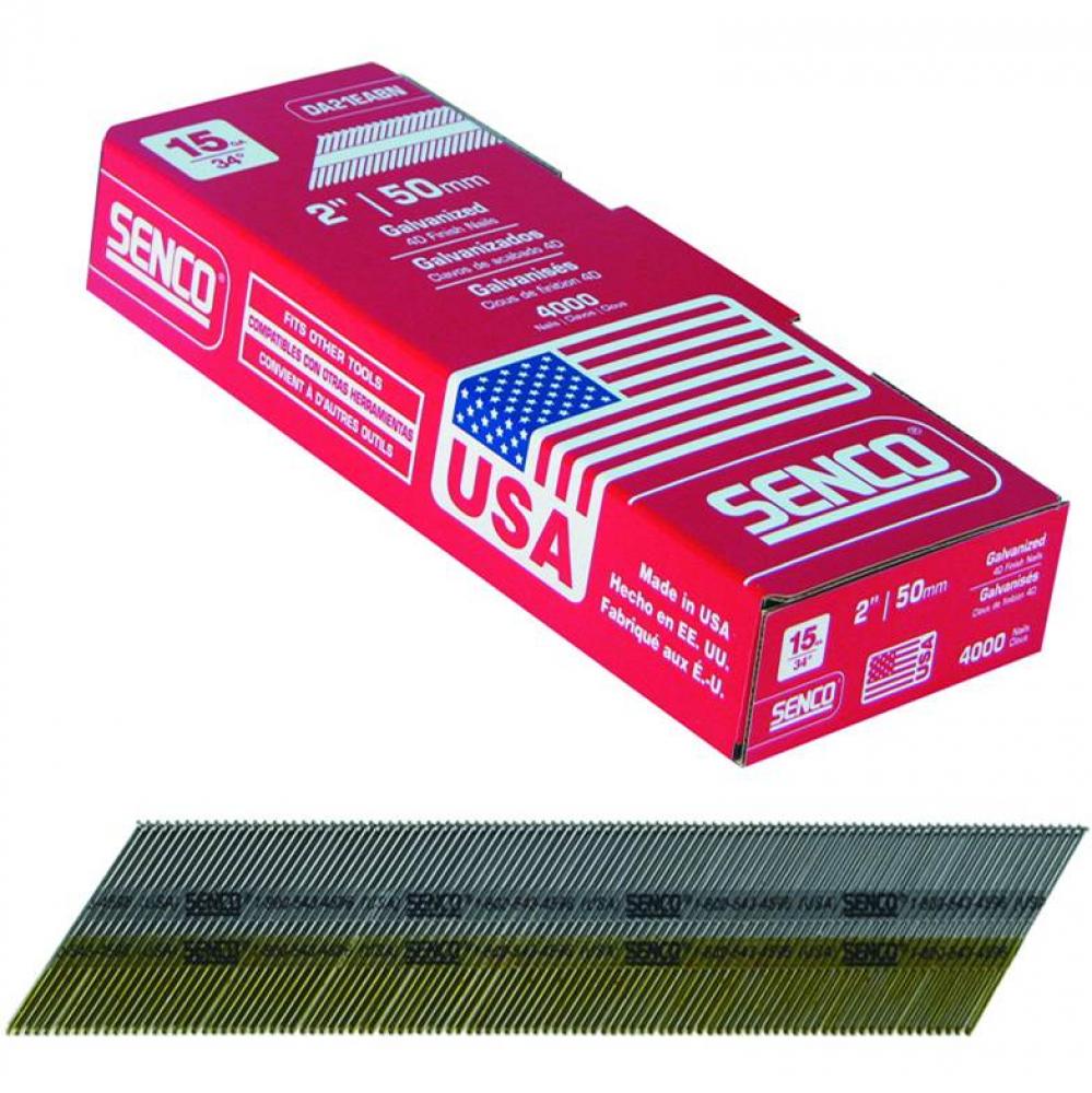 Senco Da17Epbn 15 Gx1 1/2''Ch Pt Fin Nail