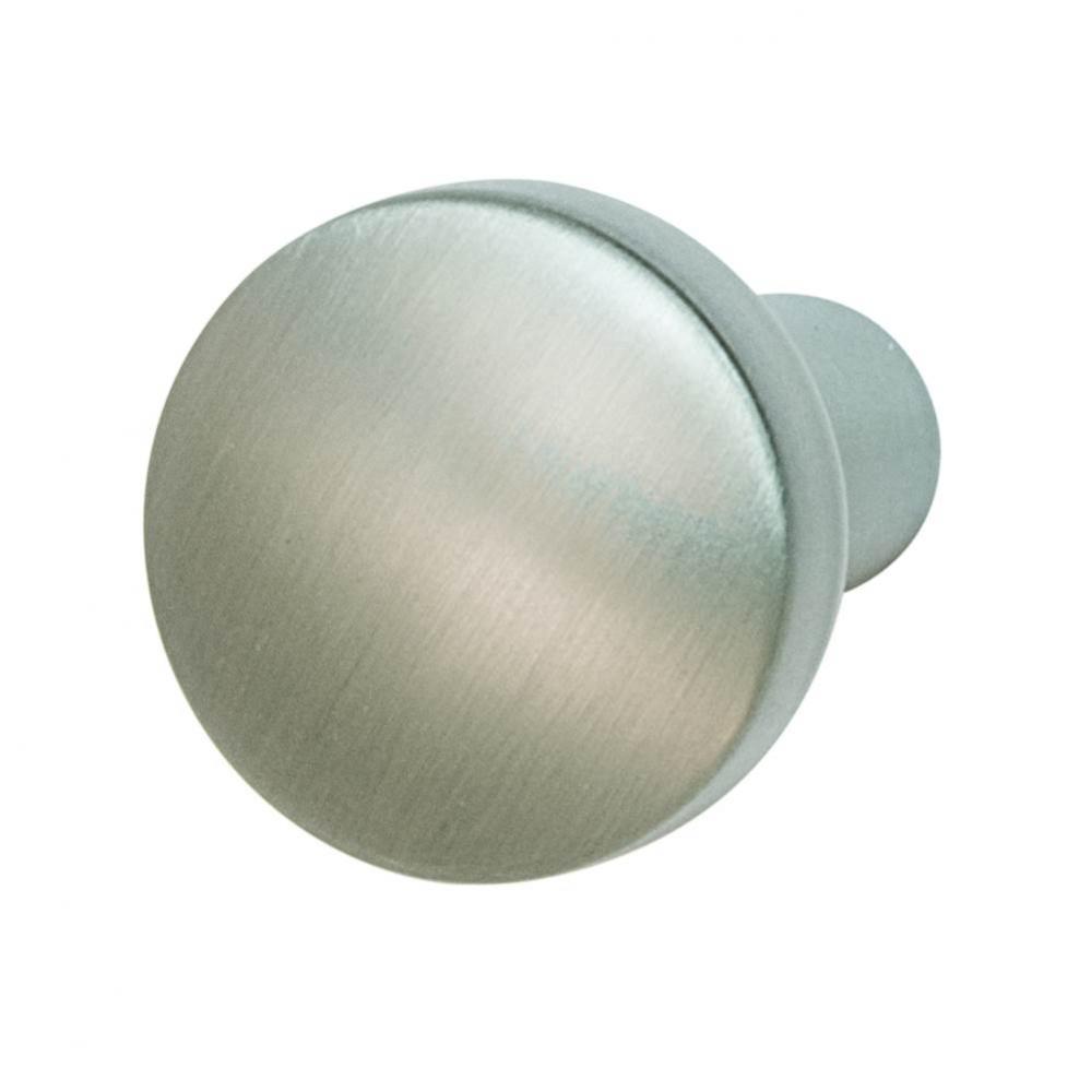 Knob Nouveau Zn Brushed Ni M4 20Mm