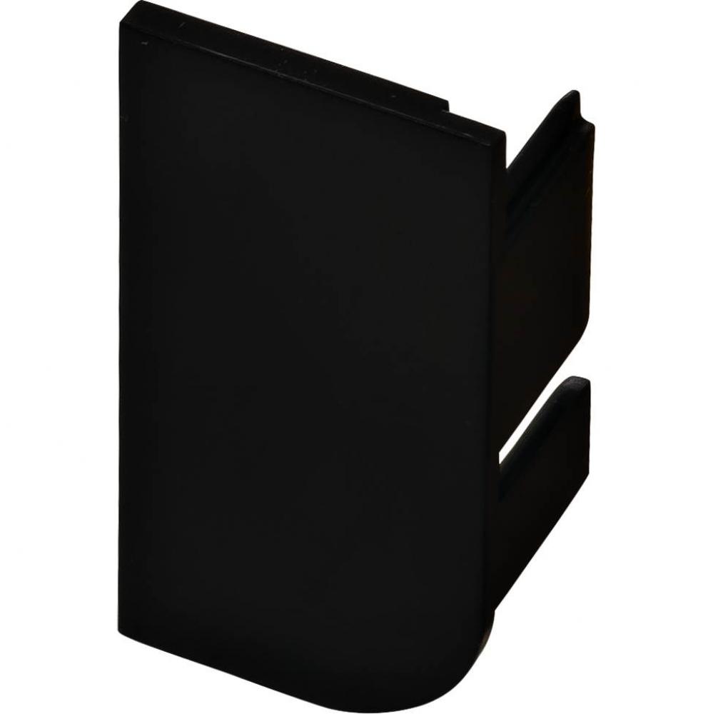 End Cap L-Pro Passages Pl Black Right