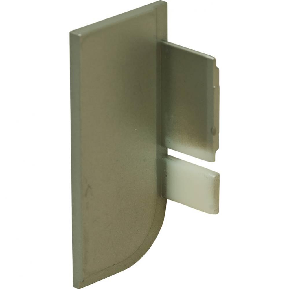 End Cap L-Pro Passages Pl Silver Left