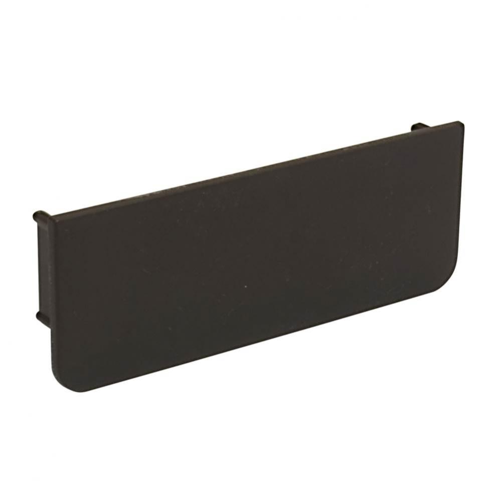 C-Cap Rectangle Pl Dark Bronze L Or R