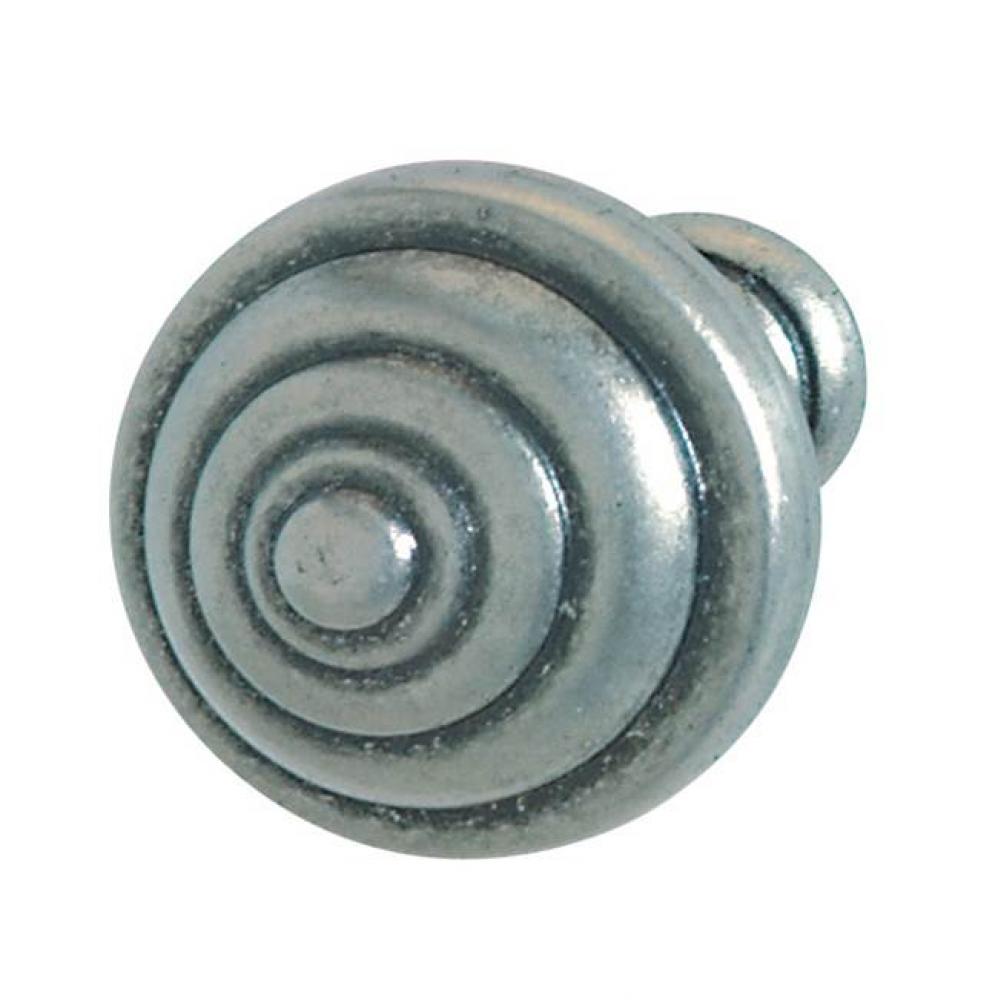 Knob Br/Zn Pewter M4 Dia 30Mm